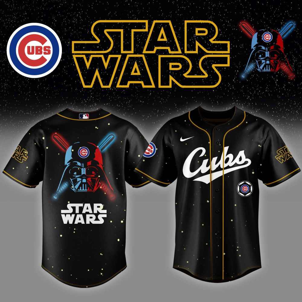 Chicago Cubs Mlb X Starwars Baseball Jersey