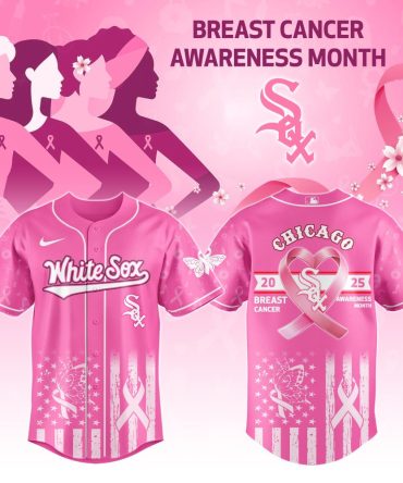 Chicago White Sox Mlb X Breast Cancer Awareness Month Baseball Jersey