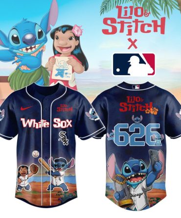 Chicago White Sox X Lilo & Stitch Limited Edition Jersey