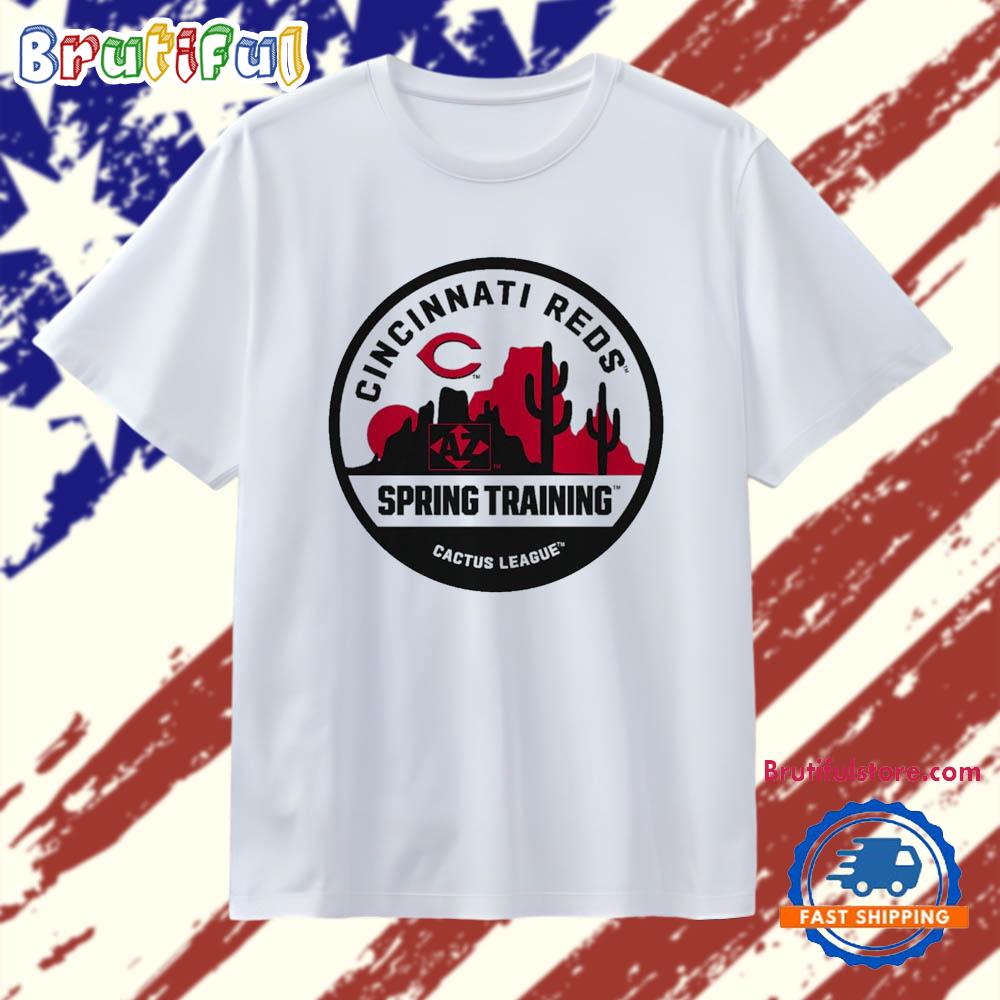 Cincinnati Reds Spring Training Cactus League 2026 Logo T Shirt