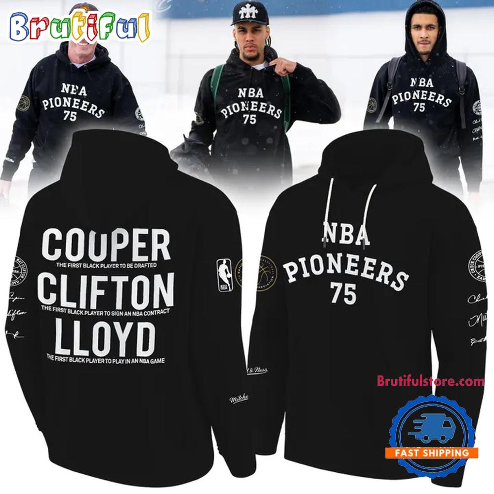 Cleveland Cavaliers 75Th Anniversary Nba Pioneers Black Hoodie