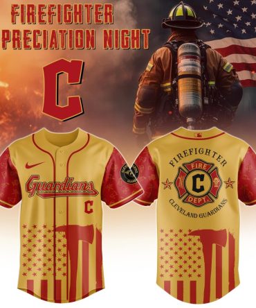 Cleveland Guardians Mlb X Firefighter Appreciation Night Special Edition Jersey