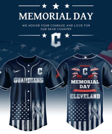 Cleveland Guardians Special Memorial Day Limited Edition Jersey