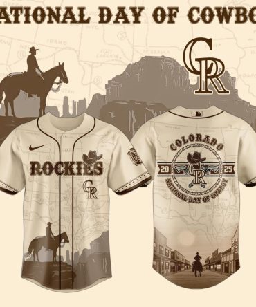 Colorado Rockies Mlb X National Day Of Cowboy Baseball Jersey