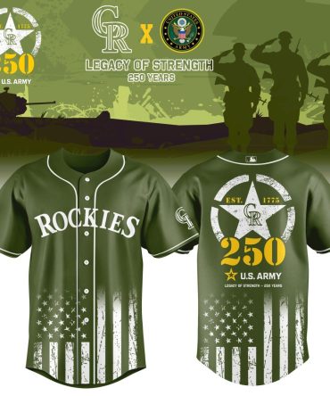 Colorado Rockies Mlb X Usa Legacy Of Strength Baseball Jersey