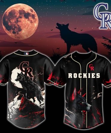 Colorado Rockies Mlb X Wolf Baseball Jersey