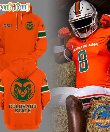 Colorado State Rams Ncaa Football 2024 Under Armour Hoodie