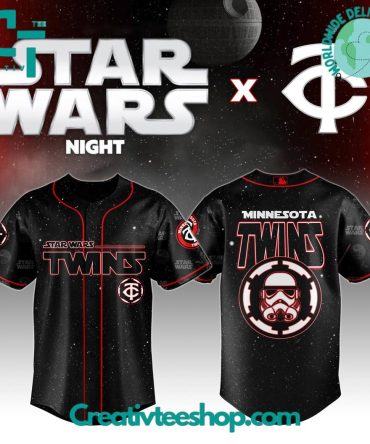Minnesota Twins Mlb X Star Wars Night 2025 Special Edition Baseball Jersey