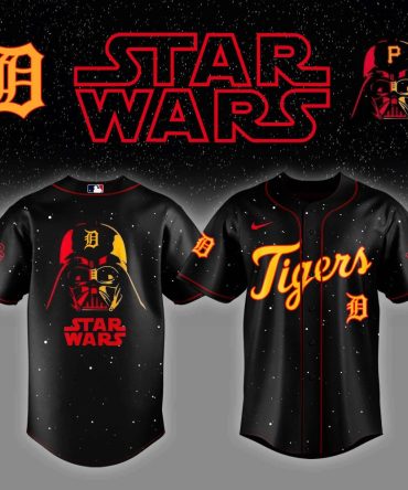 Detroit Tigers X Star Wars Night Custom Baseball Jersey