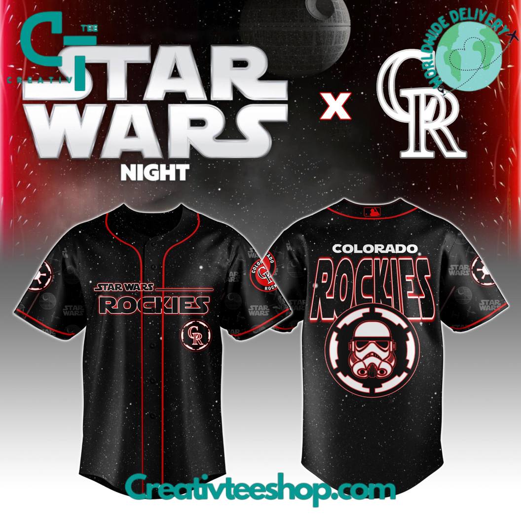 Colorado Rockies Mlb X Star Wars Night 2025 Special Edition Baseball Jersey