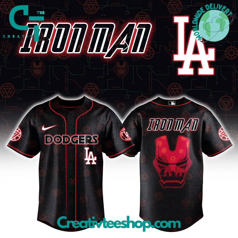 Los Angeles Dodgers X Avengers Special Edition Baseball Jersey