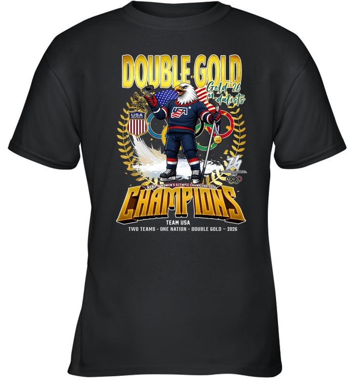 Team Usa Gold Champions Winter Olympic 2026 Shirt