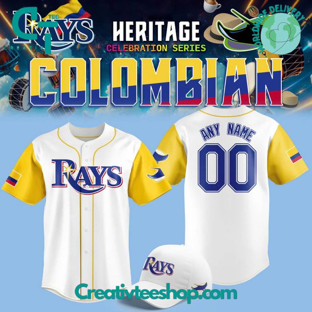 Tampa Bay Rays Colombian Heritage Night 2025 Special Baseball Jersey