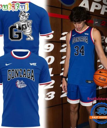 Gonzaga Bulldogs Basketball Throwback Uniform 2026 Limited Edition T Shirt