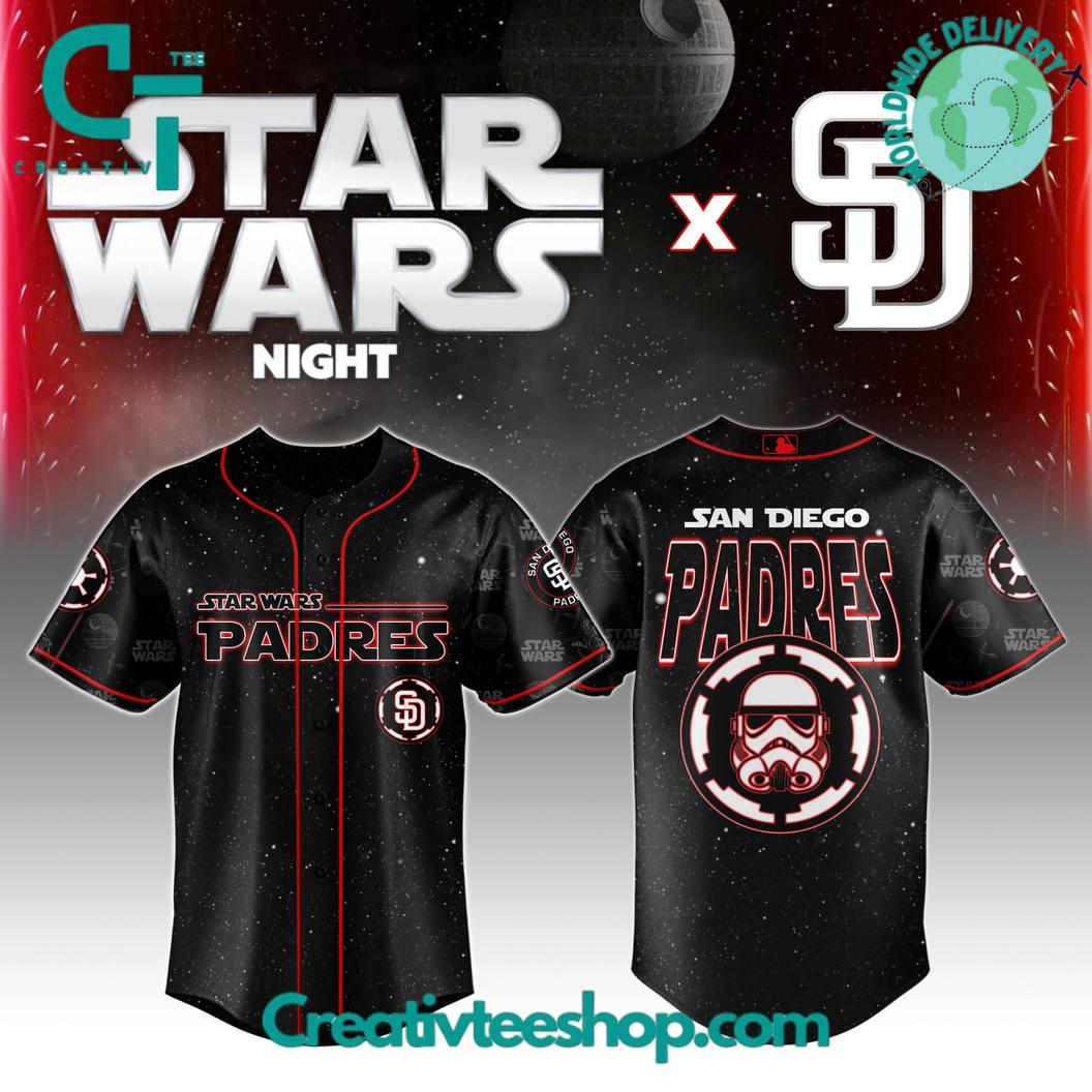 San Diego Padres Mlb X Star Wars Night 2025 Special Edition Baseball Jersey