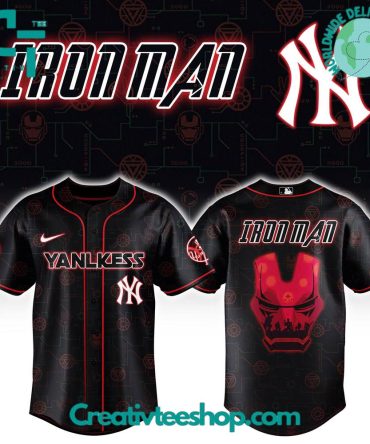 New York Yankees X Avengers Special Edition Baseball Jersey