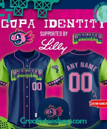 Kannapolis Cannon Ballers Evoshield Sublimated 2025 Ajolotes Copa Jersey