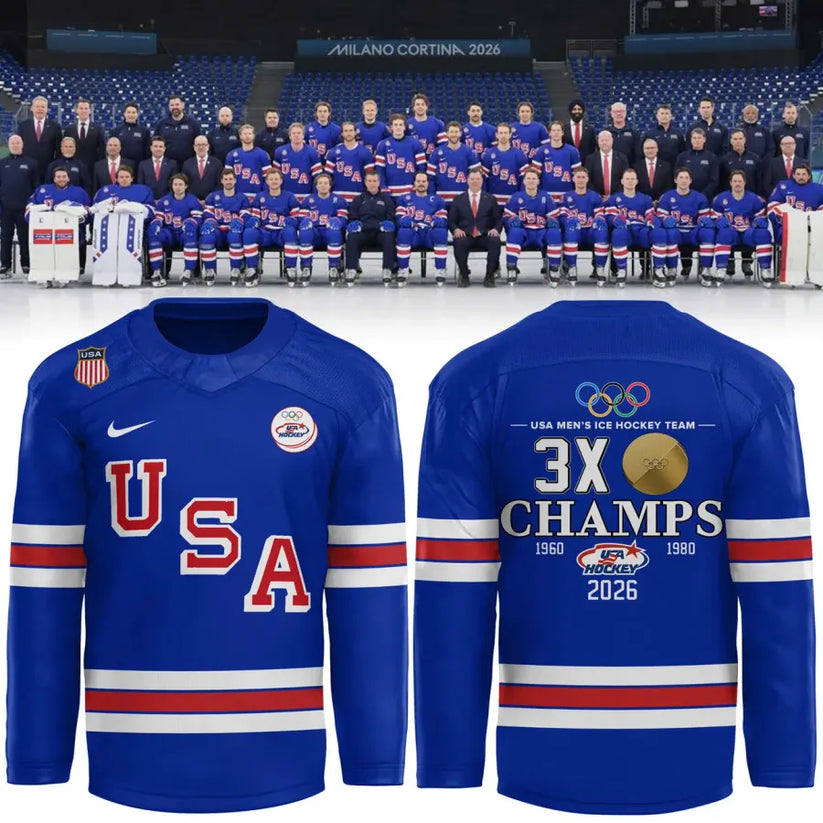 Usa Olympic 2026 New Customize Hockey Jersey
