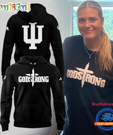 Indiana Hoosiers Basketball Godstrong Hoodie
