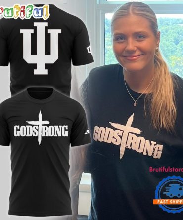 Indiana Hoosiers Basketball Godstrong T Shirt