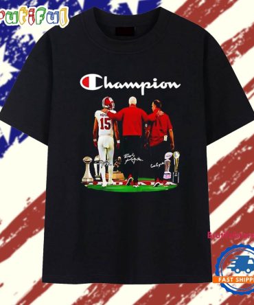 Indiana Hoosiers Champions Signatures Team T Shirt