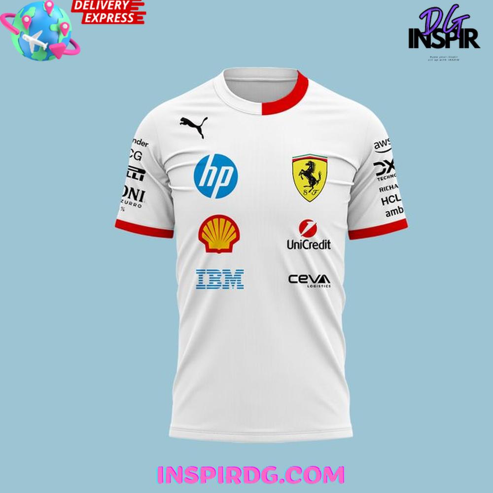 Puma Scuderia Ferrari F1 2025 Driver'S T-Shirt - Image 2