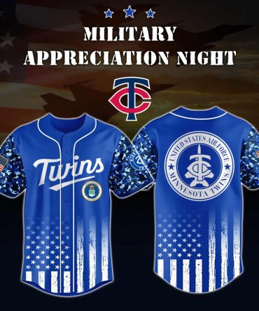 Minnesota Twins Mlb X Usa Air Force Appreciation Night Custom Baseball Jersey