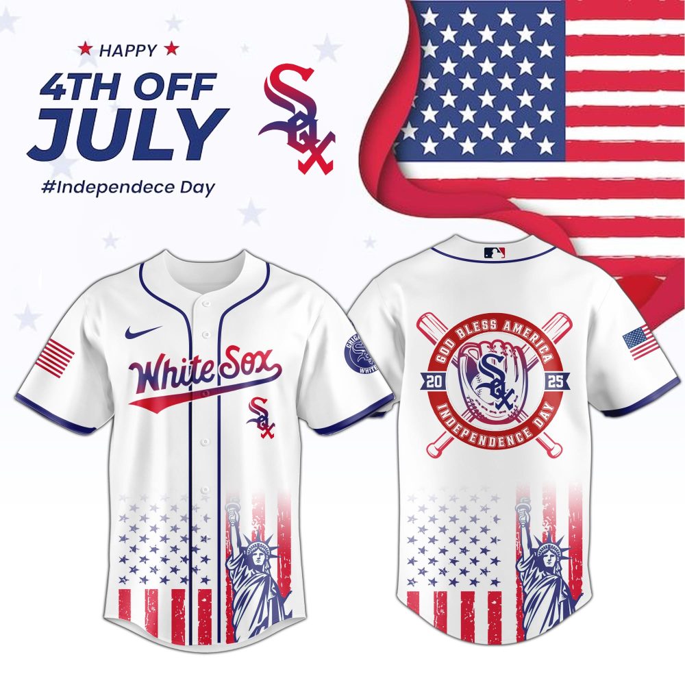 Mlb Chicago White Sox Special Independence Day Custom Baseball Jersey