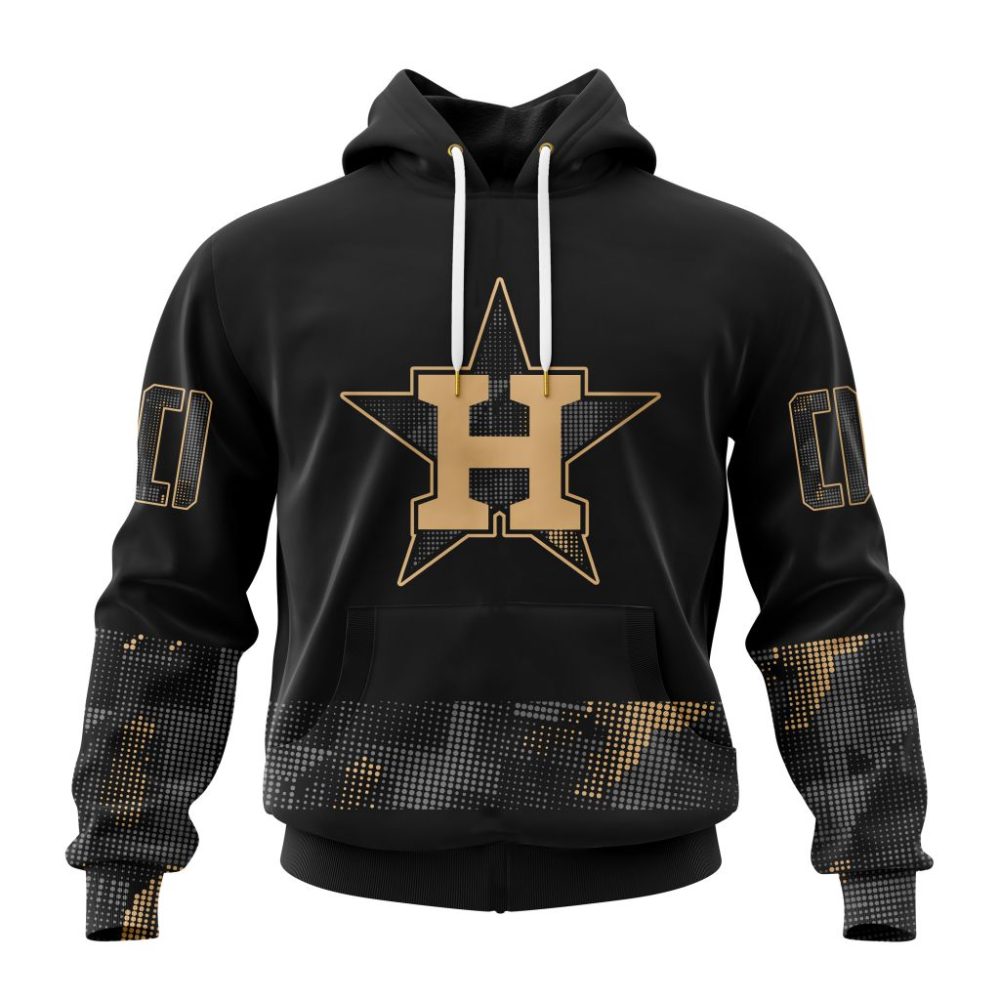Mlb Houston Astros Special Armed Forces Day Custom Baseball Jersey