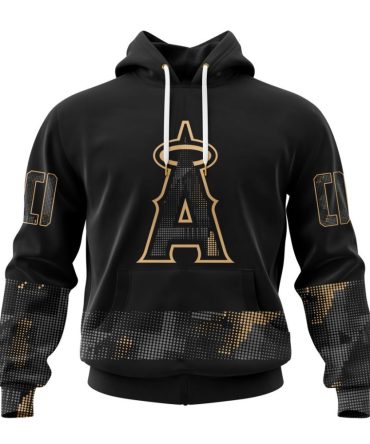 Mlb Los Angeles Angels Special Armed Forces Day Custom Baseball Jersey