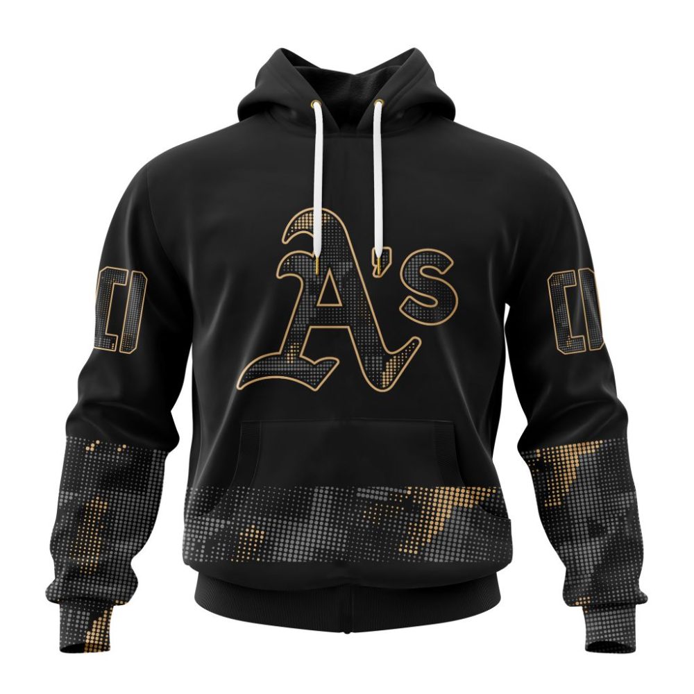 Mlb Oakland Athletics Special Armed Forces Day Design