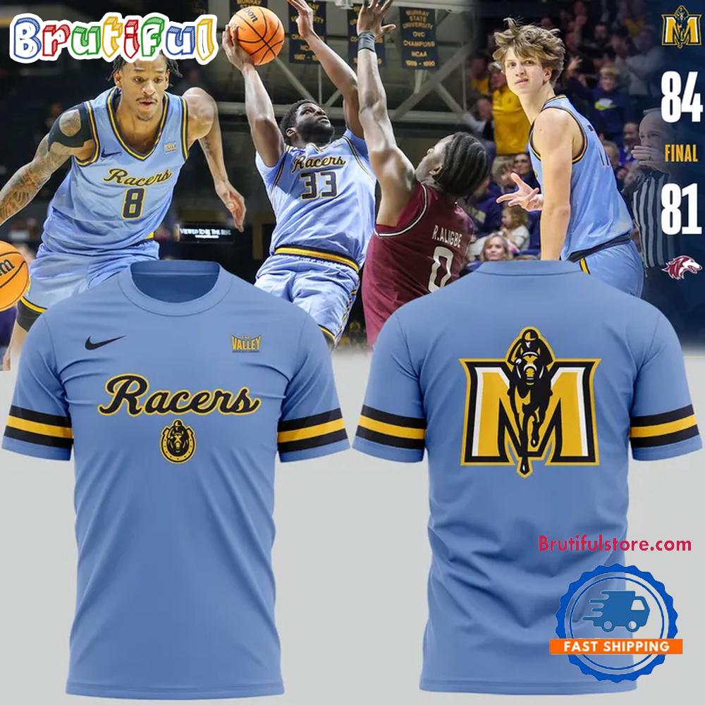Murray State Racers Men'S Basketball 2026 Powder Blue Uniform T Shirt