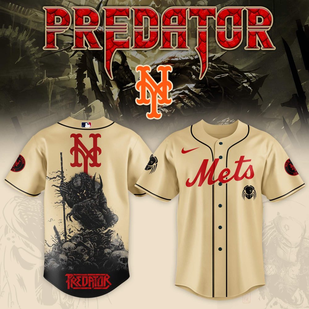 New York Mets Mlb X Predator Custom Baseball Jersey