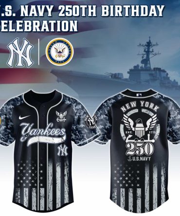 New York Yankees Mlb X 250 U.S. Navy Custom Baseball Jersey