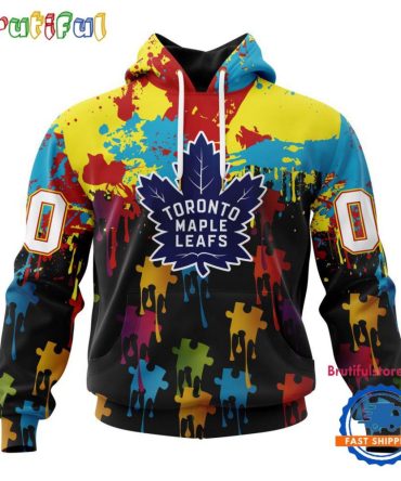 Nhl Toronto Maple Leafs Special Autism Awareness Custom Hoodie, Sweatshirt, Tshirt