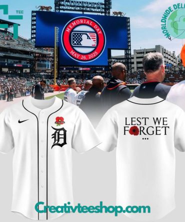 Detroit Tigers Memorial Day Special Edition Baseball Jersey