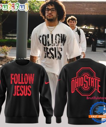 Ohio State Football Jesus Won Black Sweatshirt