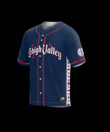 Lehigh Valley Ironpigs New Saturday Hex Baseball Jersey