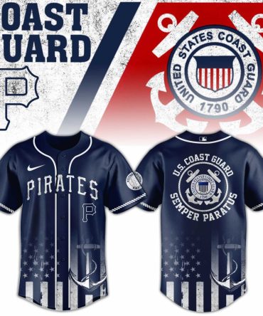 Pittsburgh Pirates Mlb X Usa Coast Guard Custom Baseball Jersey