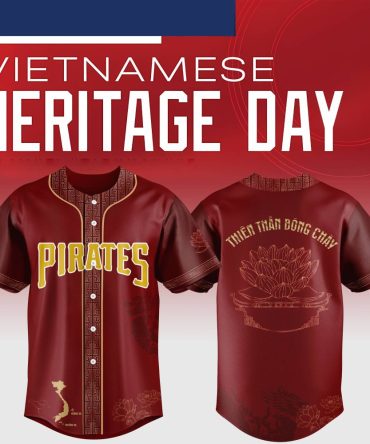 Pittsburgh Pirates Mlb X Vietnamese Heritage Night Custom Baseball Jersey