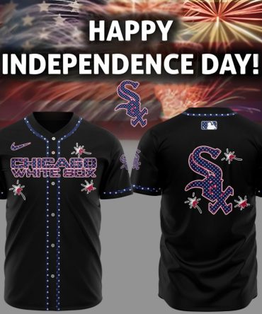 Premium Mlb Chicago White Sox Happy Independence Day Custom Baseball Jersey