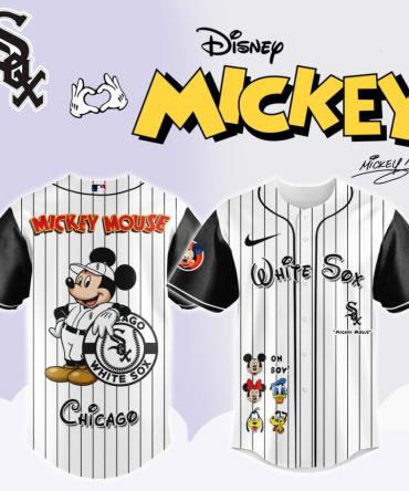 Premium Mlb Chicago White Sox X Mickey Mouse And Friends Custom Baseball Jersey
