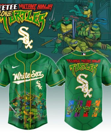 Premium Mlb Chicago White Sox X Teenage Mutant Ninja Turtles Custom Baseball Jersey