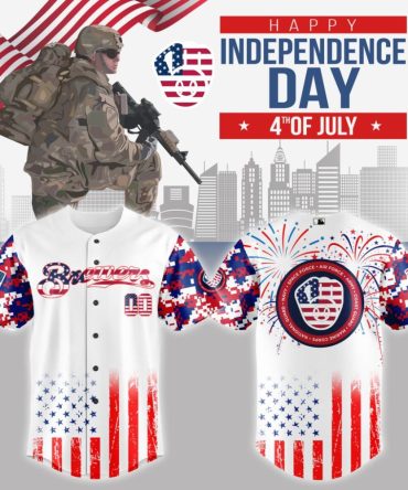 Premium Mlb Milwaukee Brewers Special The 4Th Of July Military Custom Baseball Jersey