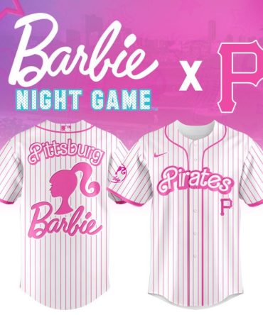 Premium Mlb Pittsburgh Pirates X Barbie Custom Baseball Jersey