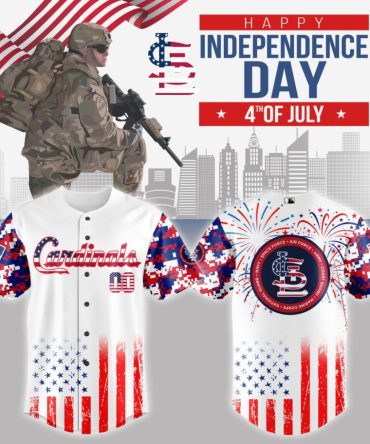 Premium Mlb St. Louis Cardinals Special The 4Th Of July Military Custom Baseball Jersey