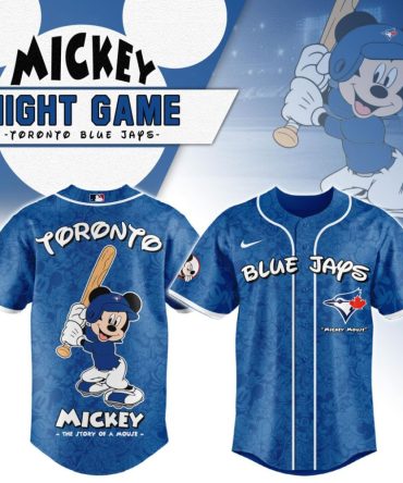 Premium Mlb Toronto Blue Jays X Mickey Mouse Custom Baseball Jersey