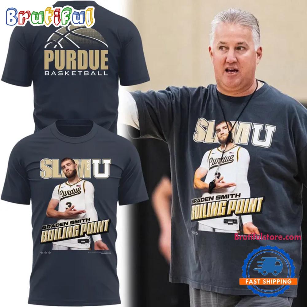 Purdue Boilermakers Basketball Braden Smith Boiling Point Special Edition T Shirt