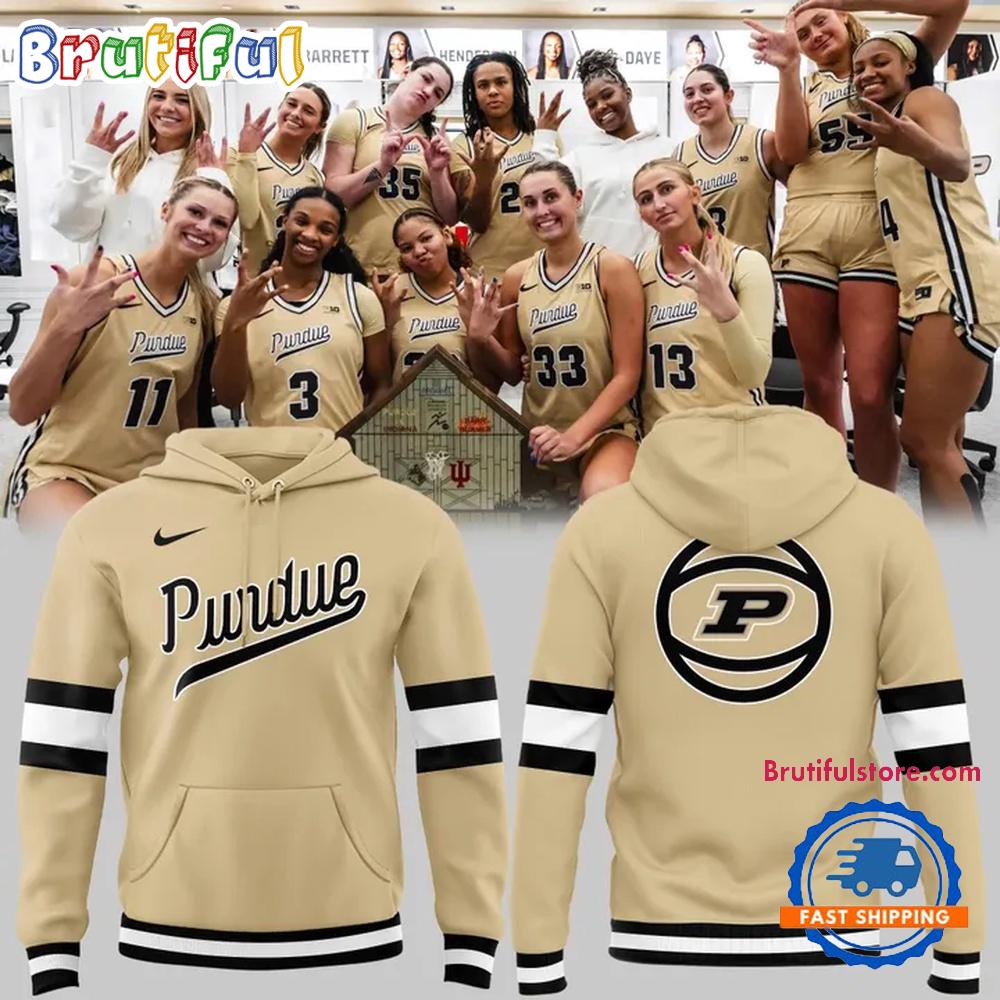 Purdue Boilermakers Classic Old Gold Uniform 2026 Special Edition Hoodie