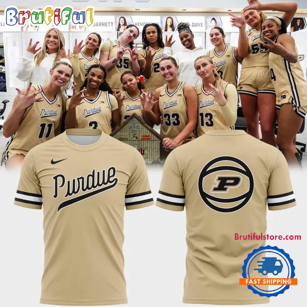 Purdue Boilermakers Classic Old Gold Uniform 2026 Special Edition T Shirt